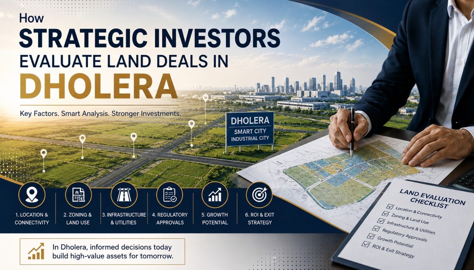 How Strategic Investors Evaluate Land Deals in Dholera